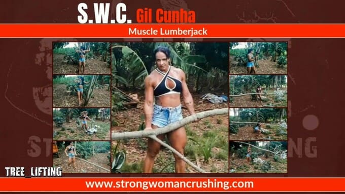 Gil Cunha show her strength agains trees and trunks 0 (0)