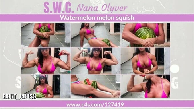 Nana Olyver Watermellon Messy