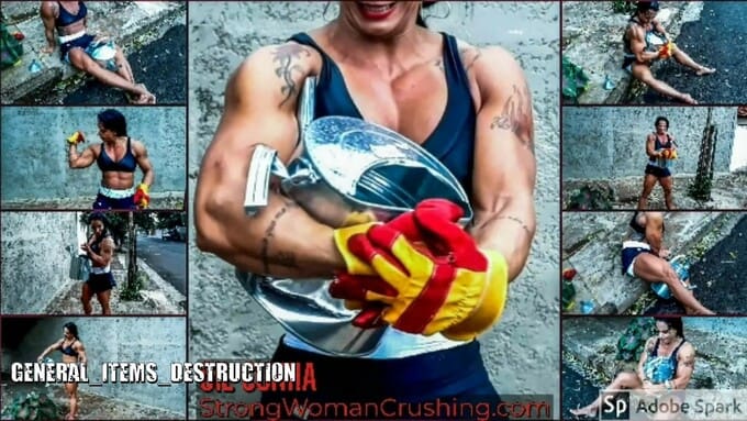 Gil cunha destroys a very sturdy watering can