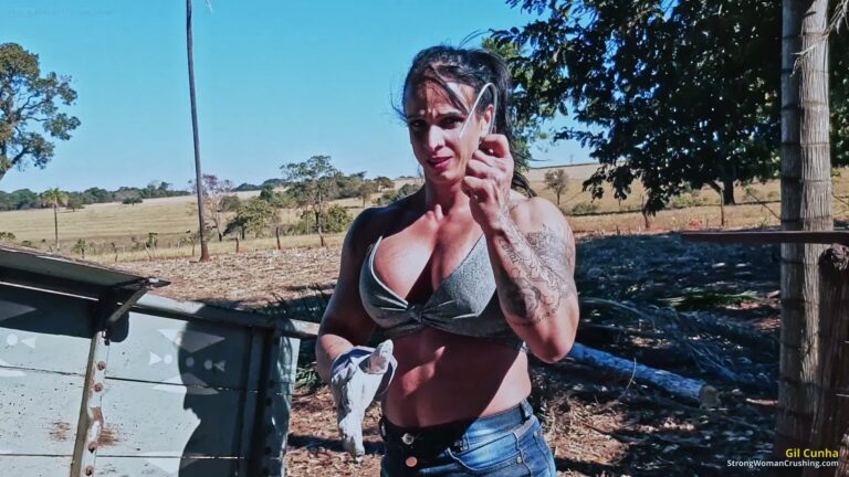 Gil cunha lifts broke carriage and destroys some tools