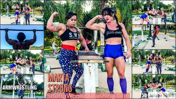 Martastrong armwrestling