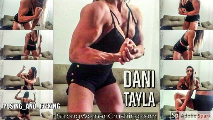 Dani Tayla sensual posing