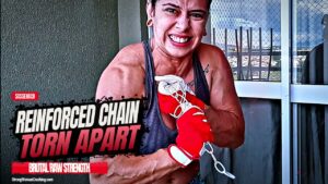 Sassenach uses her colossal strength rips a reinforced metal chain