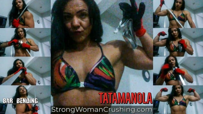 Tatamanola twist metal with her muscles 0 (0)