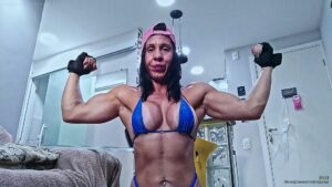 Fabi in bikini metal bending