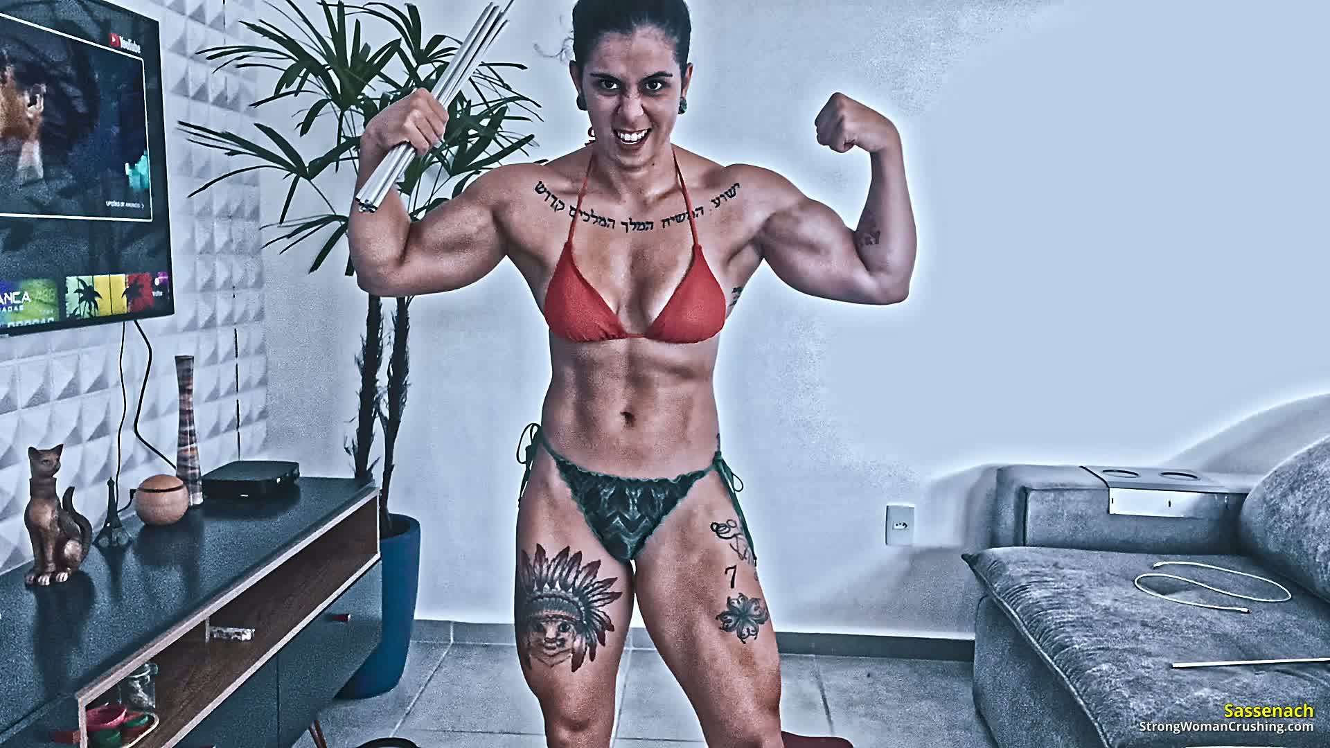 Strong Woman Crushing