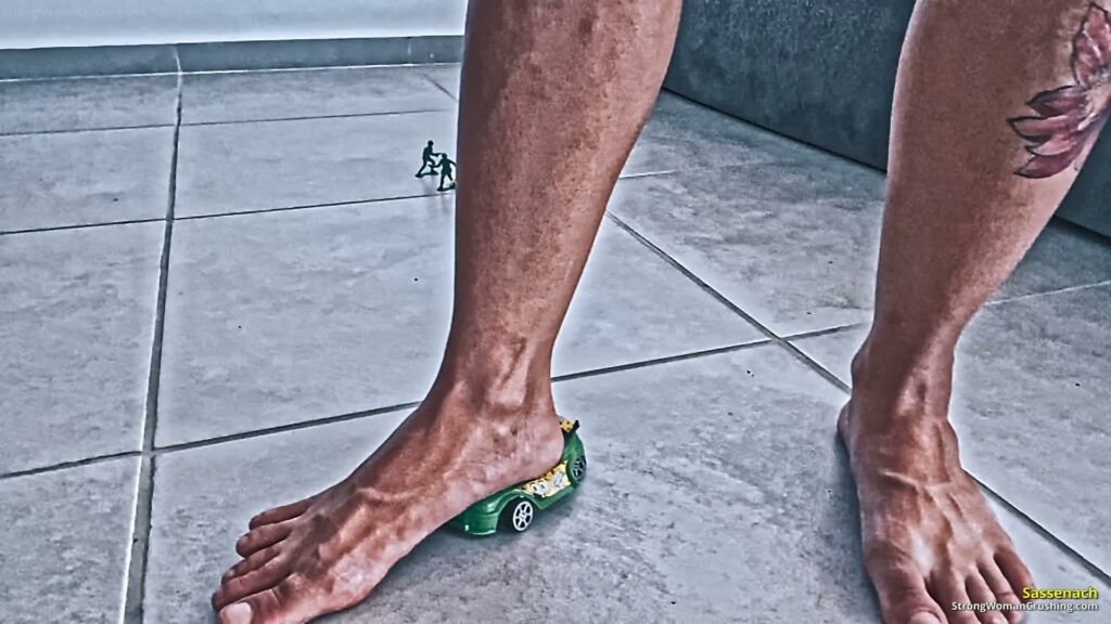 Muscular Stomp Action 