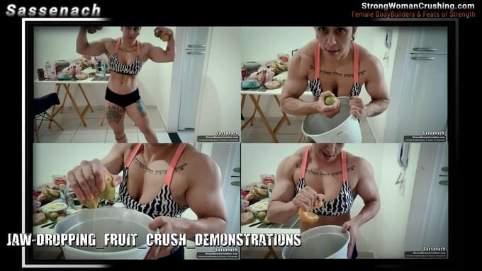Sassenach Crushes Oranges with Her Muscles 0 (0)