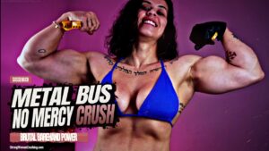 Sassenach shows no mercy and crushes a metal toy bus