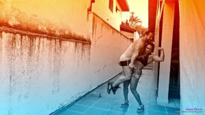 Nana Olyver Lifts Male Bodybuilder and Gas Cylinder