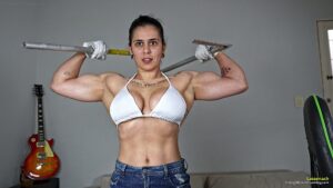 Sassenach breaks a metal broom