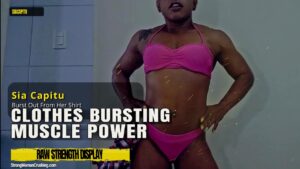 Sia Capitu burst from her clothes