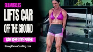 Sill Muscles Lifts a Car Off the Ground