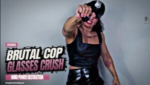 Sassenach the brutal cop crushes her glasses
