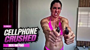Sill Muscles Crushes a Cellphone