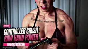 Sassenach Breaks Game Controllers With Her Powerful Hands